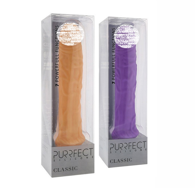 Вібратор реалистик Purrfect Silicone Classic 8,5 inch Flеsh