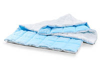 Одеяло детское антиаллергенное EcoSilk Valentino Зима Чехол сатин+микро 007 зимнее 110х140 см вес 700 г.