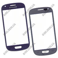 Стекло сенсорного экрана для Samsung i8190 Galaxy SIII Mini темно-синее