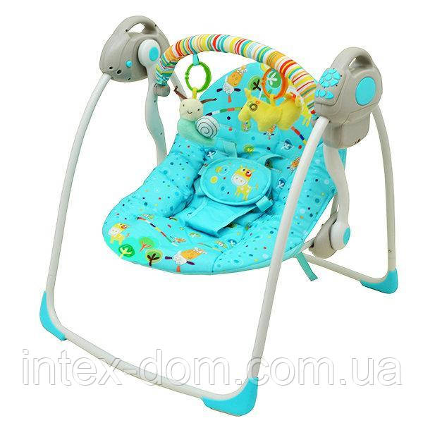 Крісло-гойдалка Bambi 32006( блакитна)