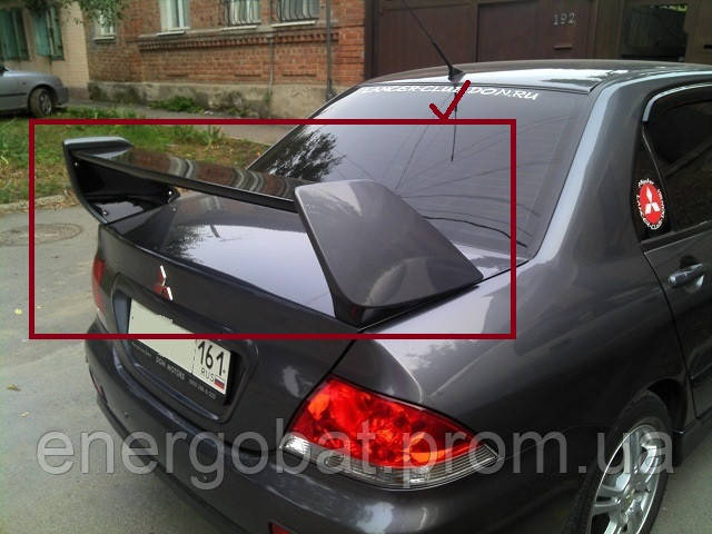 Спойлер Mitsubishi Lancer 9 Evolution, Митсубиси Лансер 9 Спойлер Эво ...