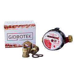 Лічильник гарячої води Гідротек Е-Т 1,6-U ø1/2