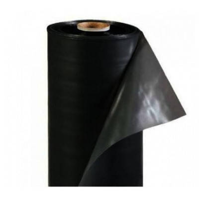 Плівка чорна 60 мкм 1,5м*60 мкм*100 м (будівельна, для мульчування), фото 1