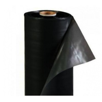 Плівка чорна 70 мкм 1,5м*70 мкм*100 м (будівельна, для мульчування)