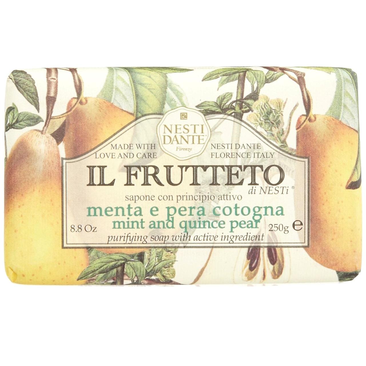 Мило Nesti Dante М'ята та Айва 250г Il Frutteto Mint and Quince Pear