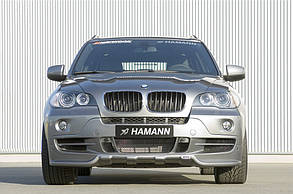 Бампер передній Hamann БМВ Х5 Е70 до рестайлінгу, Спідниця передня BMW X5 E70 тюнінг