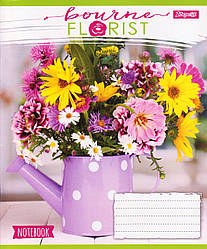 Зошит 36 аркушів лінія 1Вересня "Florist" 762620