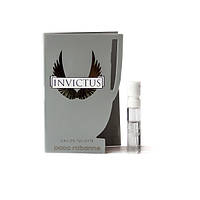 Элитная туалетная вода для мужчин Paco Rabanne Invictus 1,5ml пробник оригинал, водяной древесный аромат