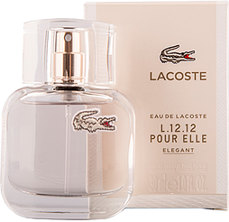 LACOSTE L. 12.12 POUR ELLE Elegant EDT 30 ml туалетна вода жіноча (оригінал оригінал Великобританія)