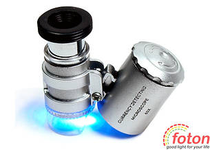 Мікроскоп 60х із підсвіткою