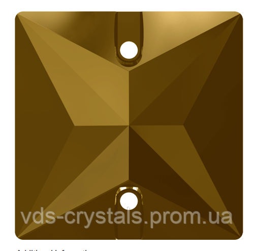 Кристали Сваровскі пришивні 3240 Crystal Dorado