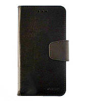 Универсальный чехол-книжка Mobileare 5.0"-5.5" с кармашком для визиток (документов) для смартфонов Черный