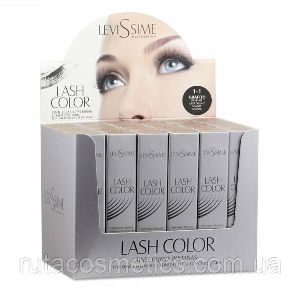 LeviSsime Краска для бровей и ресниц LEVISSIME LASH COLOR by NIRVEL 1-1 graphite (графит) - фото 6 - id-p584233087