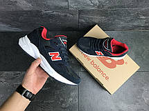 Кросівки чоловічі New Balance 991.9, темно сині з червоним 44р, фото 2