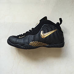 Nike Air Foamposite Black чорні кросівки чоловічі