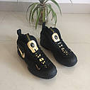 Nike Air Foamposite Black чорні кросівки чоловічі, фото 8