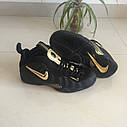 Nike Air Foamposite Black чорні кросівки чоловічі, фото 4