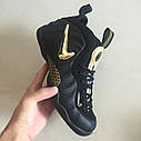 Nike Air Foamposite Black чорні кросівки чоловічі, фото 3
