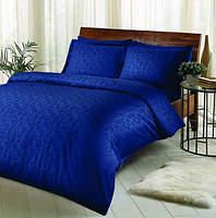 Постільна білизна Tac жакард — Clemence lacivert синій євро