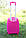 Дитяча валіза на 4 коліщатках Мінні Маус / Minnie Mouse, колір рожевий, фото 7