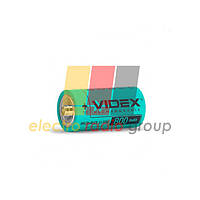 Аккумулятор литий-ионный Videx 16340, 3.7V 800 mAh (без защиты)