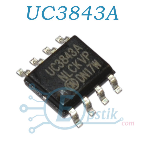 UC3843A PWM контролер живлення SOP8