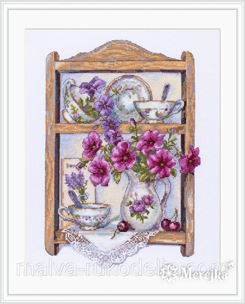 Набір для вишивання хрестом "Півтонії" Меренка, фото 1