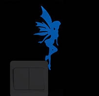 Наклейка "Дівчинка" світиться - 15*7,5 см