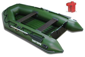 Човен надувний Sport-Boat N 290LD + Насос електричний Турбінка 12V АС 401