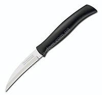 Нож Tramontina ATHUS black шкуросьемный 76мм.(23079/003)