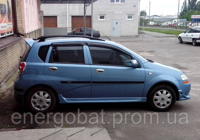 Спойлер Chevrolet Aveo T200 Hatchback, Шевроле Авео Хэтчбек Т200 Тюнинг ...
