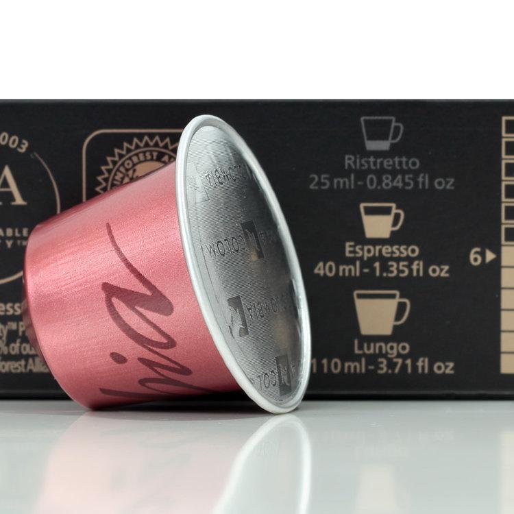 Кава в капсулах Nespresso Colombia 6 (без тубуса 10 шт.), Швейцарія