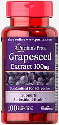 Антиоксидант Puritan's Pride Grapeseed Extract 100 mg 100 caps