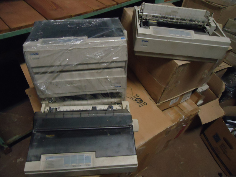 Принтер матричный Epson LX300+ рабочие и на запчасти - фото 1 - id-p616949447