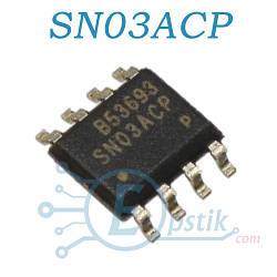 SN03ACP, ШІМ-контролер, SOP8