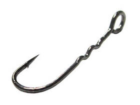 Одинарний гачок Crazy Fish Round Bent Fixative Shank