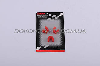 Сковзачі (слайдери) 4T GY6 125/150 направляючі варіатора китайський скутер (тюнінг, червоні) KOSO