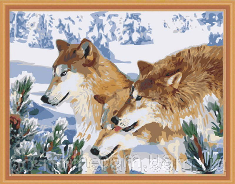 Картина за номерами Menglei Хвиля — ціла MG205 40 х 50 см, фото 1