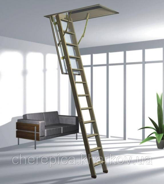 Горищні сходи FAKRO LMK Komfort 70х120, фото 1