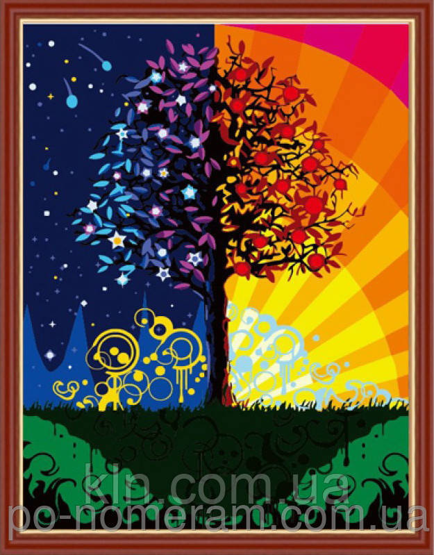 Картина за номерами Menglei Дерево щастя MG224 (КН224) 40 х 50 см, фото 1