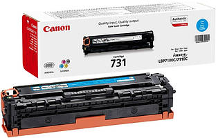 Заправка картриджа Canon 731 cyan до принтера i-SENSYS LBP7100Cn, LBP7110Cw, MF8230Cn, MF8280CW