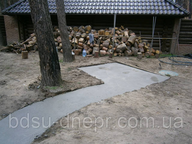 Розцінки бетонування на дачі 