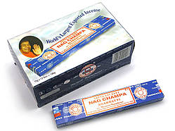 Пахощі Nag champa (Наг Чампа) 15 gm (Satya) пилцеві пахощі