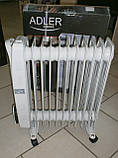 Новий оливний радіатор 2500 Вт Adler AD7809 із Європи з гарантією, фото 5