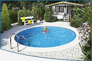 Круглий збірний басейн серії MILANO розмір 700х 120 см, фото 1