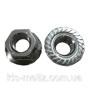 Гайка шестигранна приварна з фланцем DIN 977 від М 5 до М 16, фото 1