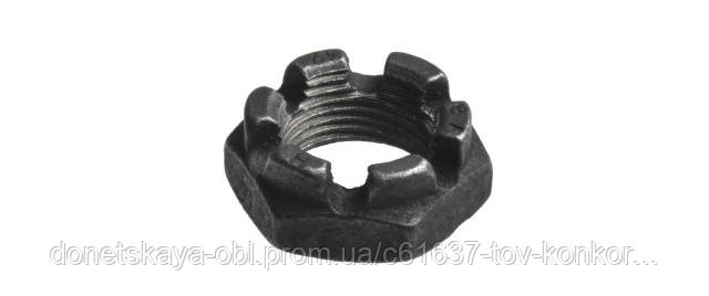 Гайка корончаста низька DIN 979 від М 6 до М 52