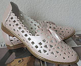 Versace ! Слабкі жіночі річні шкіряні балони взуття натуральна в стилі Версаче шкіра колір пудра., фото 7