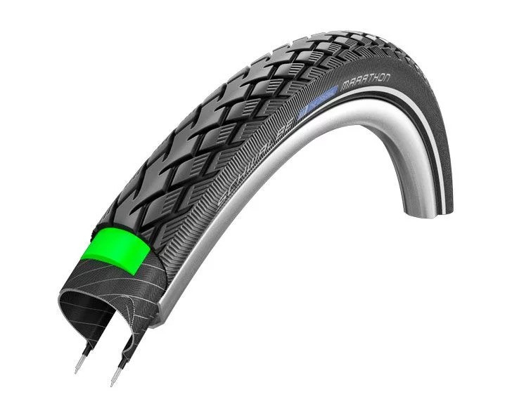 Покрышка 700x25C (25-622) Schwalbe MARATHON Green Guard B+RT HS420 EC