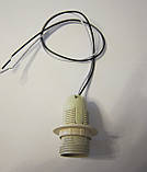 Патрон з дротом, цоколь Е14 пластиковий, фото 2